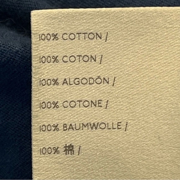 ANTHROPOLOGIE Saturday Sunday Long Sleeve Peplum Shirt 100% Cotton - Picture 6 of 7